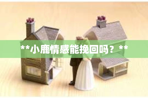 **小鹿情感能挽回吗？**