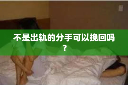不是出轨的分手可以挽回吗？