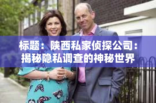 标题：陕西私家侦探公司：揭秘隐私调查的神秘世界