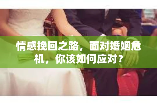 情感挽回之路，面对婚姻危机，你该如何应对？