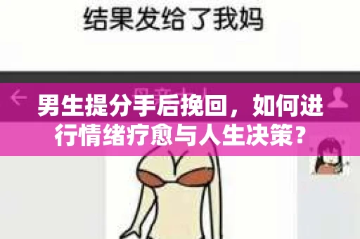 男生提分手后挽回，如何进行情绪疗愈与人生决策？