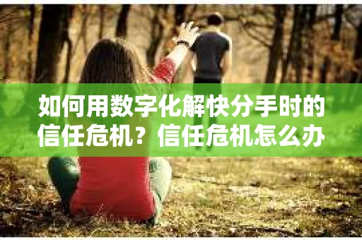 如何用数字化解快分手时的信任危机？信任危机怎么办？