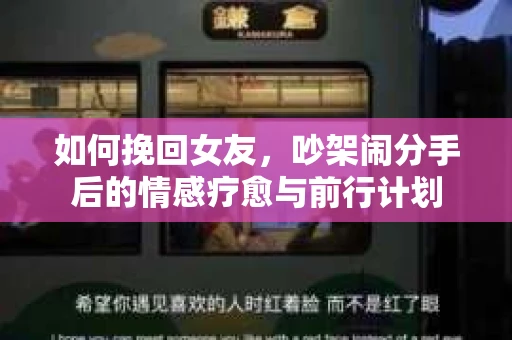 如何挽回女友，吵架闹分手后的情感疗愈与前行计划