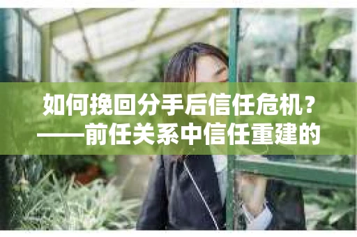 如何挽回分手后信任危机？——前任关系中信任重建的实用指南